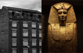 l'immeuble en face de chez nous boulevard - Sarcophage de Toutânkhamon